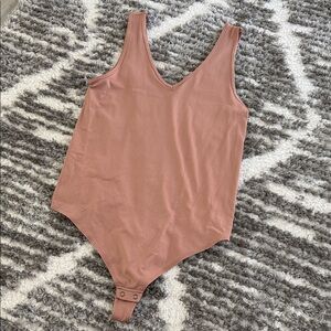 Women’s  Sleeveless One-Piece Bodysuit in Dusty Rose- Brand New never worn